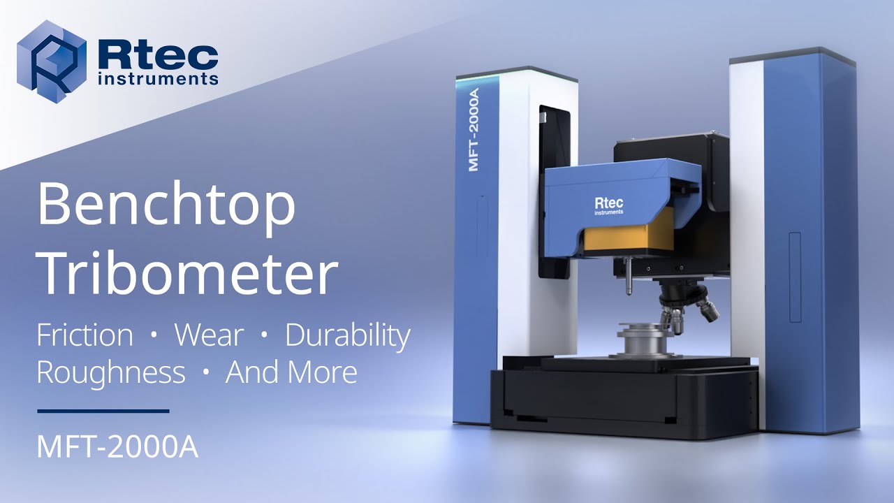 Tribometer Measuring Friction and Wear